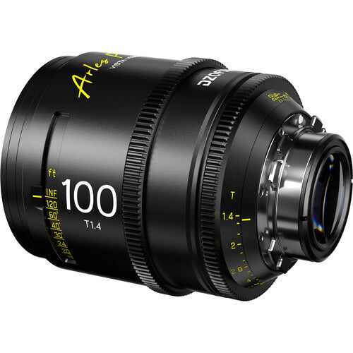 DZO Arles 100mm T1.4 FF/VV Prime Cine Lens - PL Mount, Feet