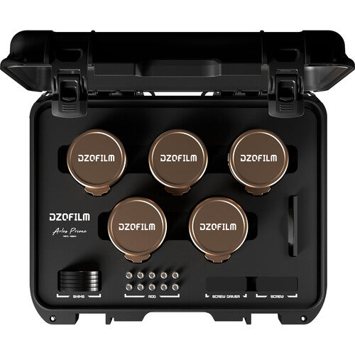 DZO Arles Lustre - 14/21/40/135/180 Golden Coating (Imperial) - 5 Lens Kit with Case