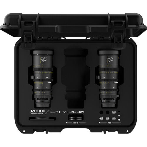 DZO Catta FF Zooms - 18-35/70-135 T2.9 - E-Mount (Black) with Hard Case