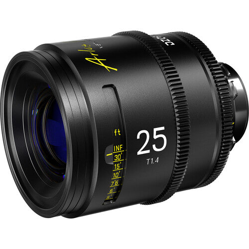 DZO Arles 25mm T1.4 FF/VV Prime Cine Lens - PL Mount, Feet