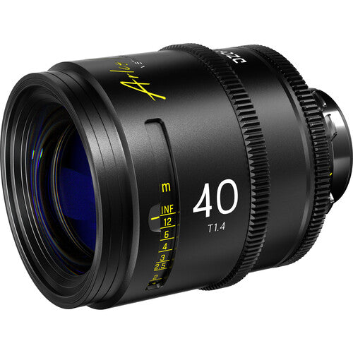DZO Arles 40mm T1.4 FF/VV Prime Cine Lens - PL Mount, Feet