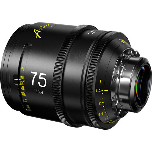 DZO Arles 75mm T1.4 FF/VV Prime Cine Lens - PL Mount, Feet