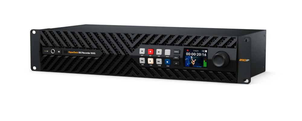 HyperDeck ISO Recorder with 100G Ethernet