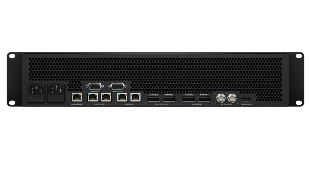 HyperDeck ISO Recorder with 100G Ethernet