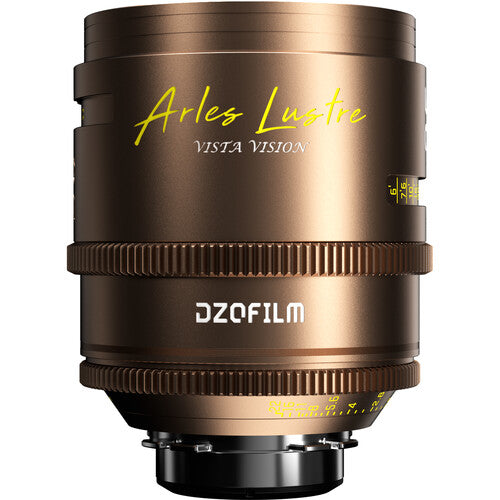 DZO Arles Lustre - 25/35/50/75mm - PL Mount Golden Coating (Imperial) - 4 Lens Kit Case