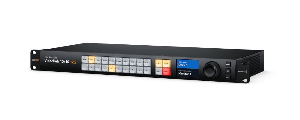 Blackmagic Videohub 10x10 12G