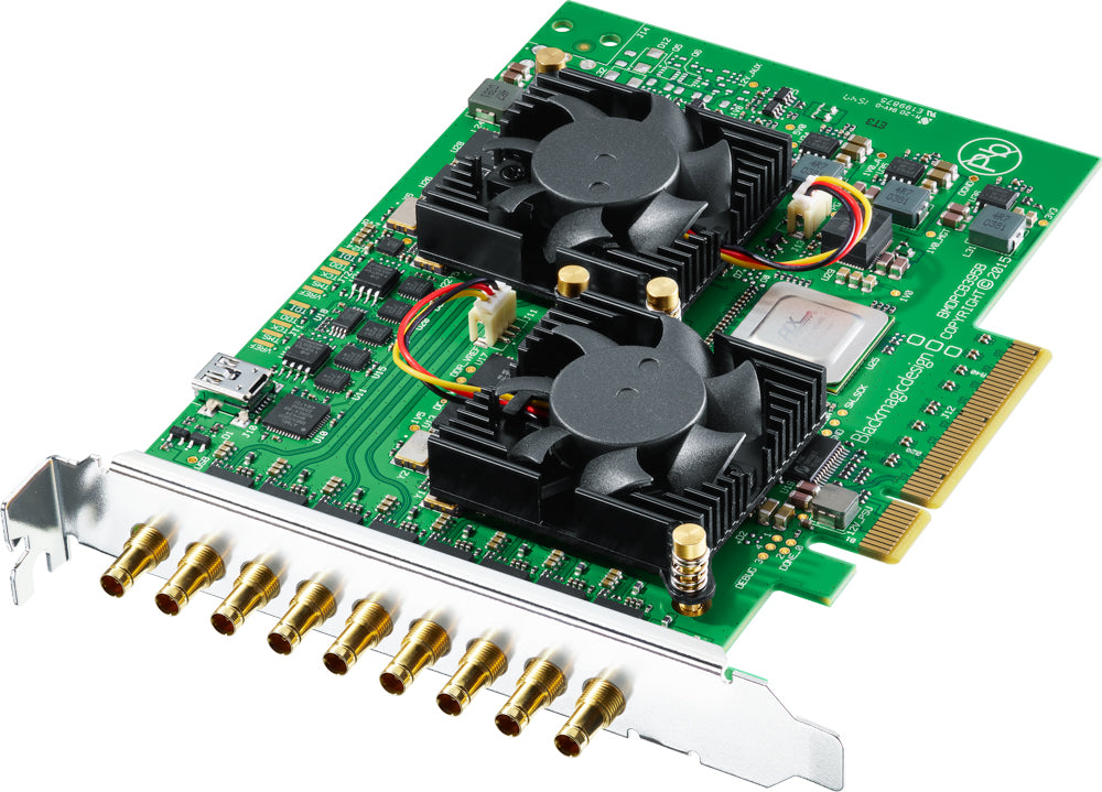 DeckLink Quad 2 card with DIN capture & playback