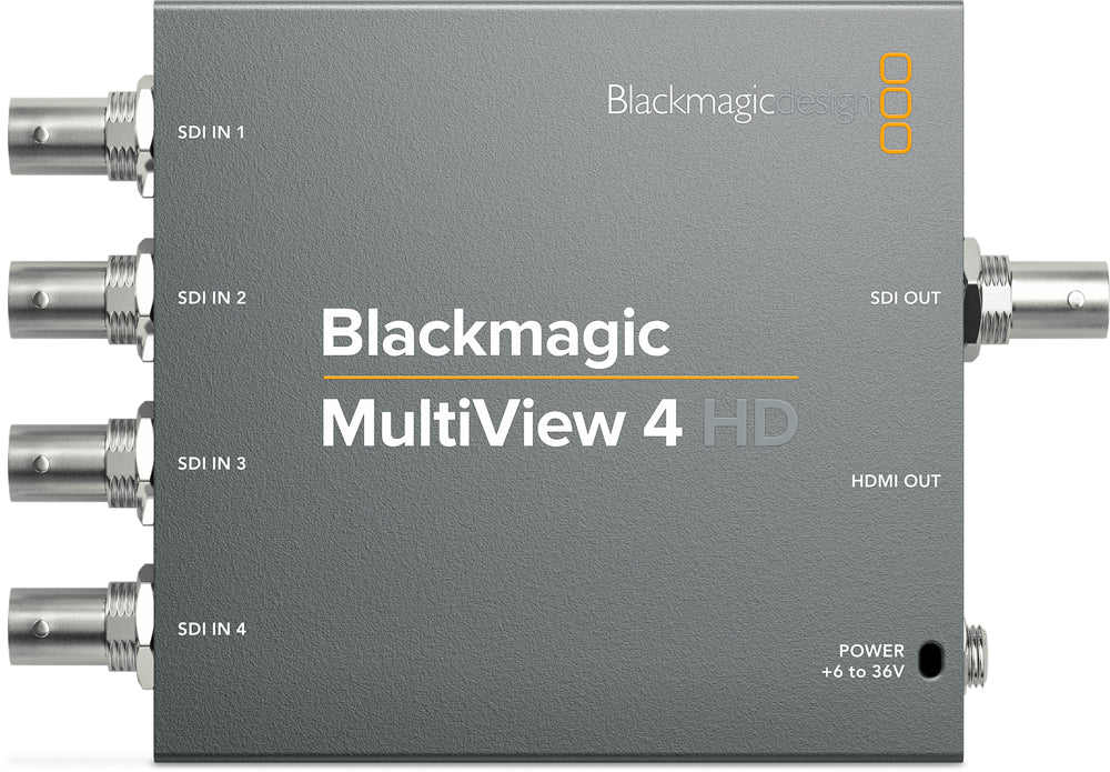MultiView 4 HD with 4 SDI sources