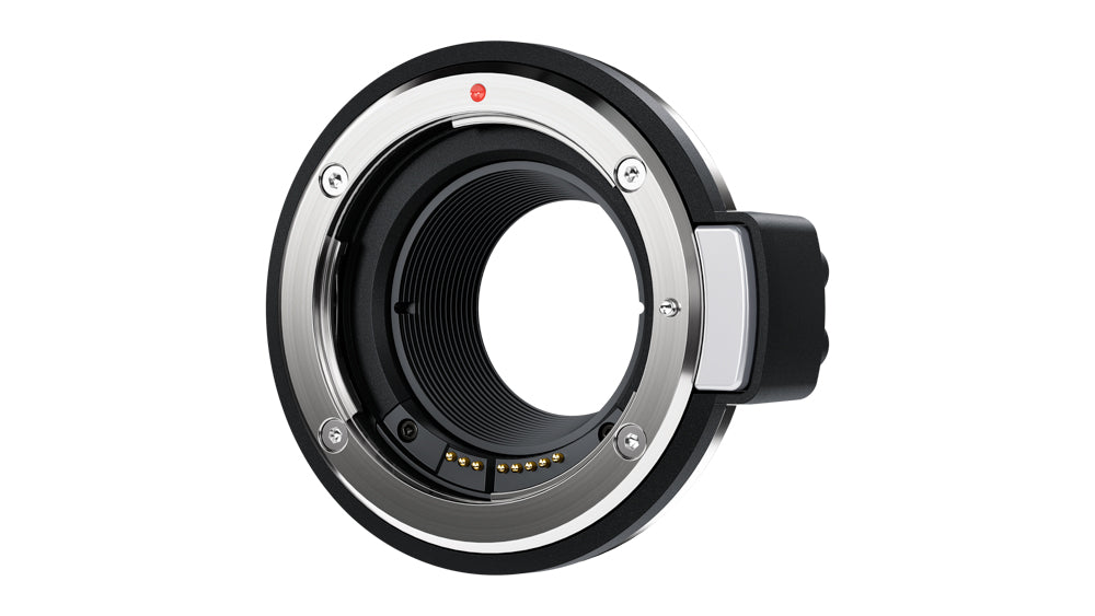 Blackmagic URSA Mini Pro EF lens mount for Canon lenses