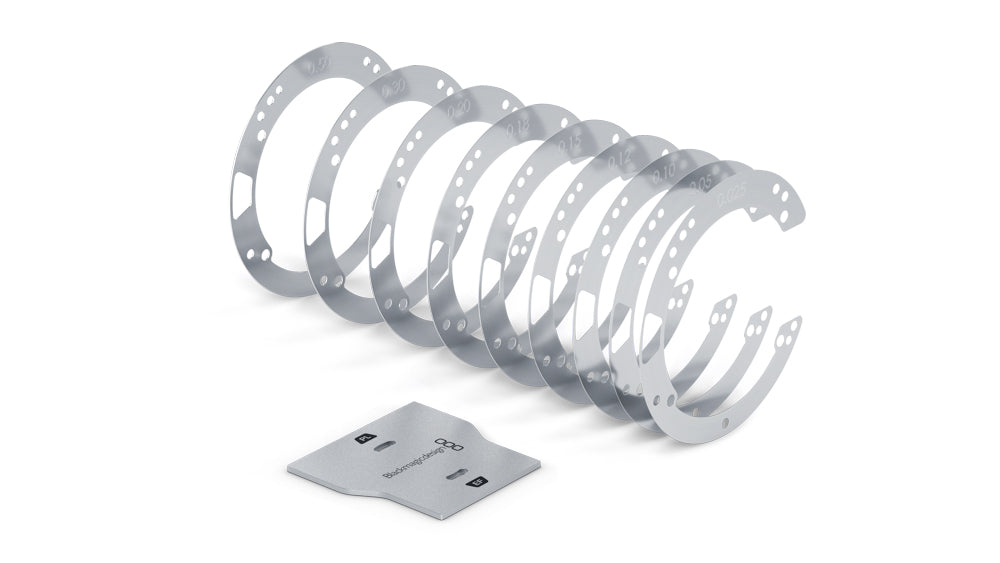 Blackmagic Pack of 9 URSA Mini Pro mount shims with baffle tool