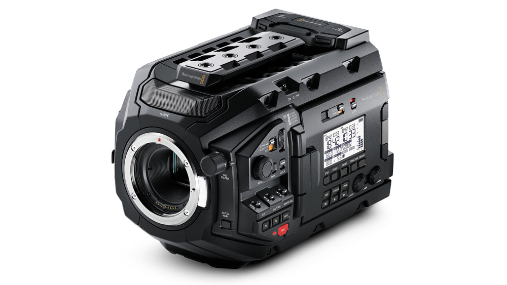 Blackmagic URSA Mini Pro EF lens mount for Canon lenses