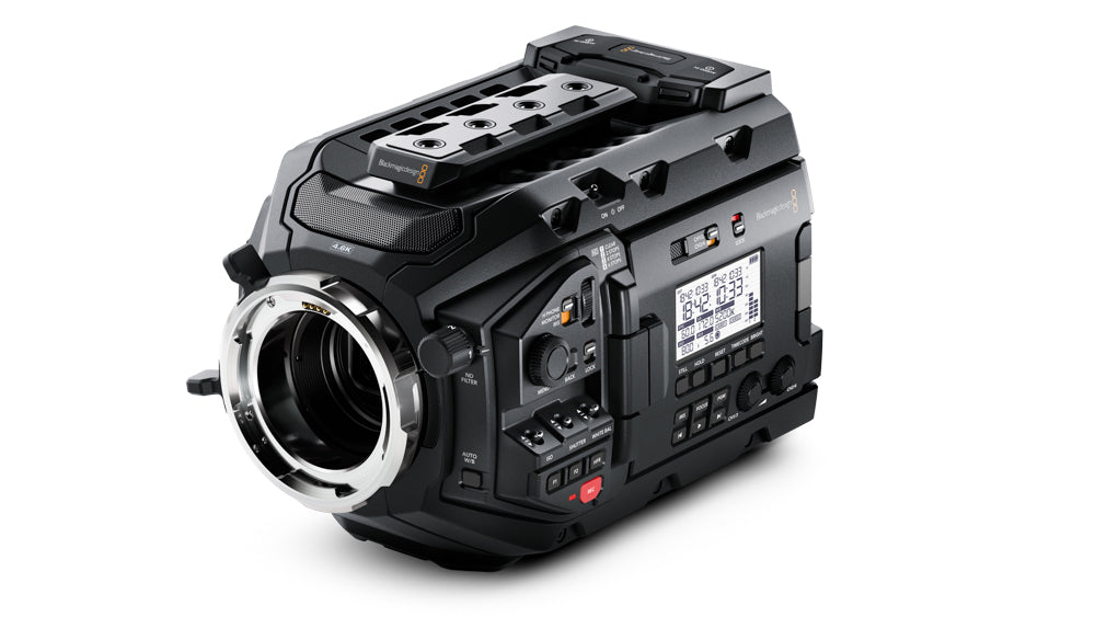 Blackmagic URSA Mini Pro PL lens mount with shim kit