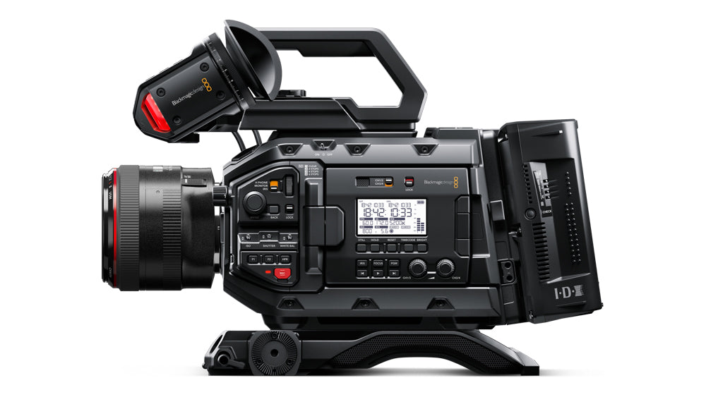 Blackmagic URSA Mini Pro EF lens mount for Canon lenses