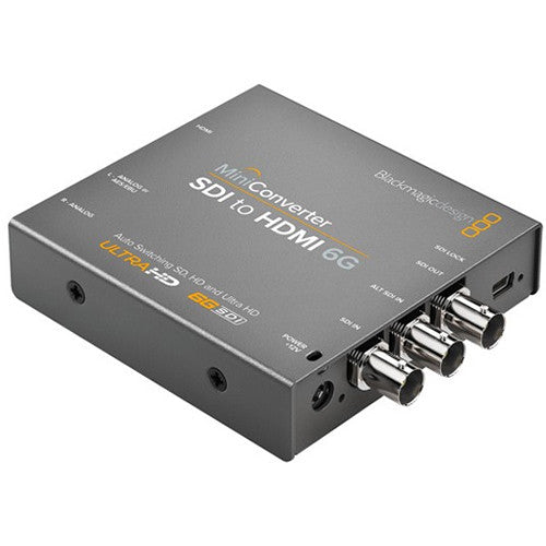 Mini converter, SDI to HDMI 6G, with 12V power supply