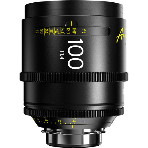 DZO Arles 100mm T1.4 FF/VV Prime Cine Lens - PL Mount, Feet