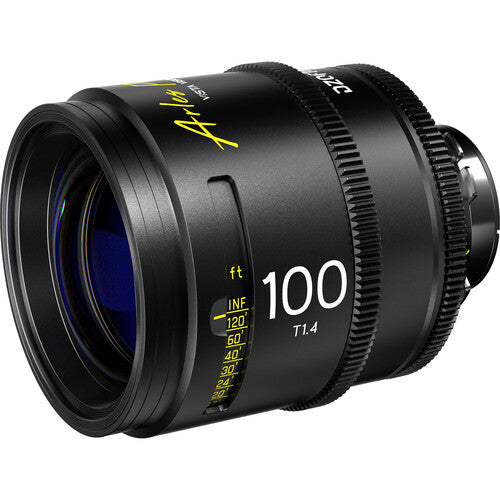 DZO Arles 100mm T1.4 FF/VV Prime Cine Lens - PL Mount, Feet