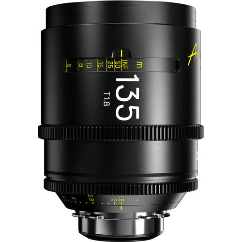 DZO Arles 135mm T1.8 FF/VV Prime Cine Lens - PL Mount, Feet