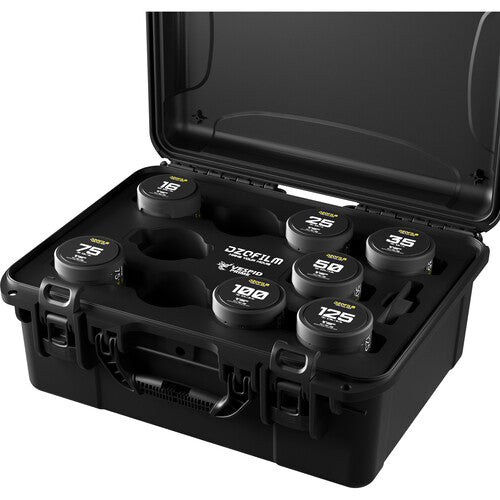 DZO Vespid Primes - 16/25/35/50/75/100/125mm - PL Mount 7 lens Kit V2 with Case