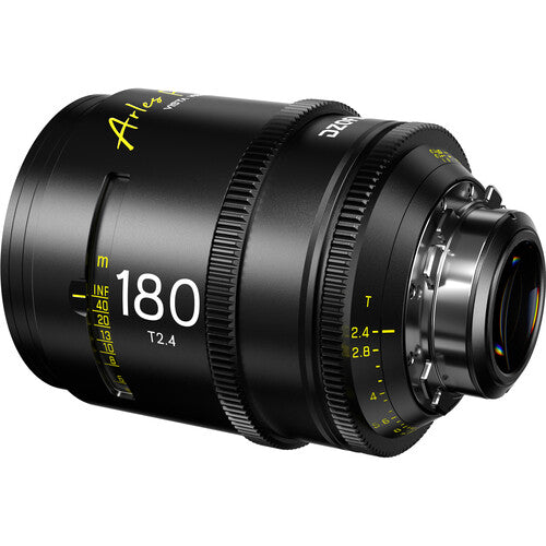 DZO Arles 180mm T2.4 FF/VV Prime Cine Lens - PL Mount, Feet