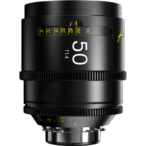 DZO Arles 50mm T1.4 FF/VV Prime Cine Lens - PL Mount, Feet