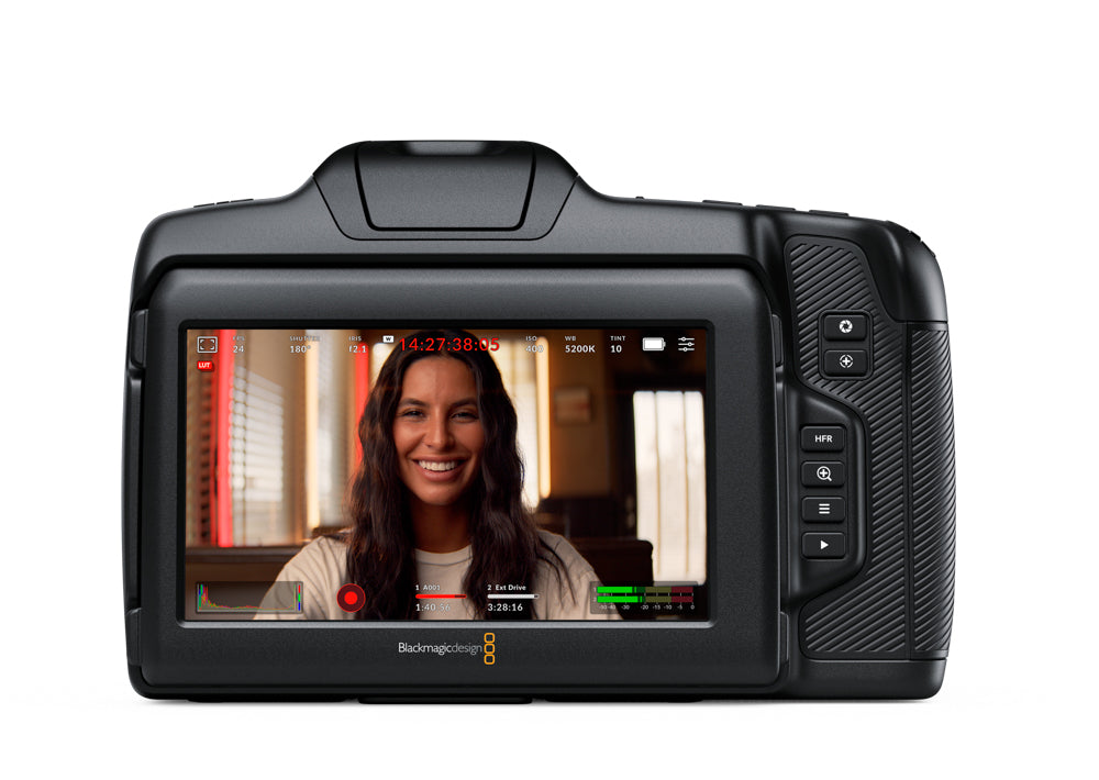 6K cinema camera with OLPF