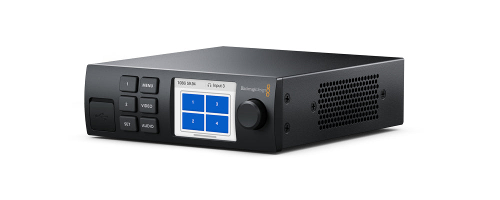 MultiView with LCD display SDI sources